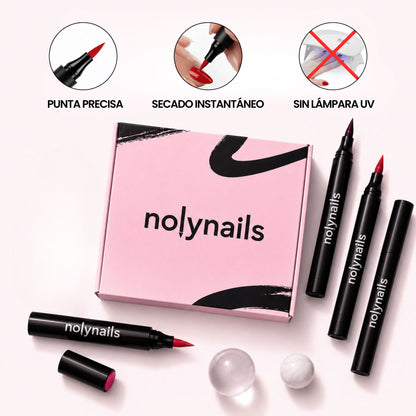 5 marker polishes without UV lamp | Nolynails™